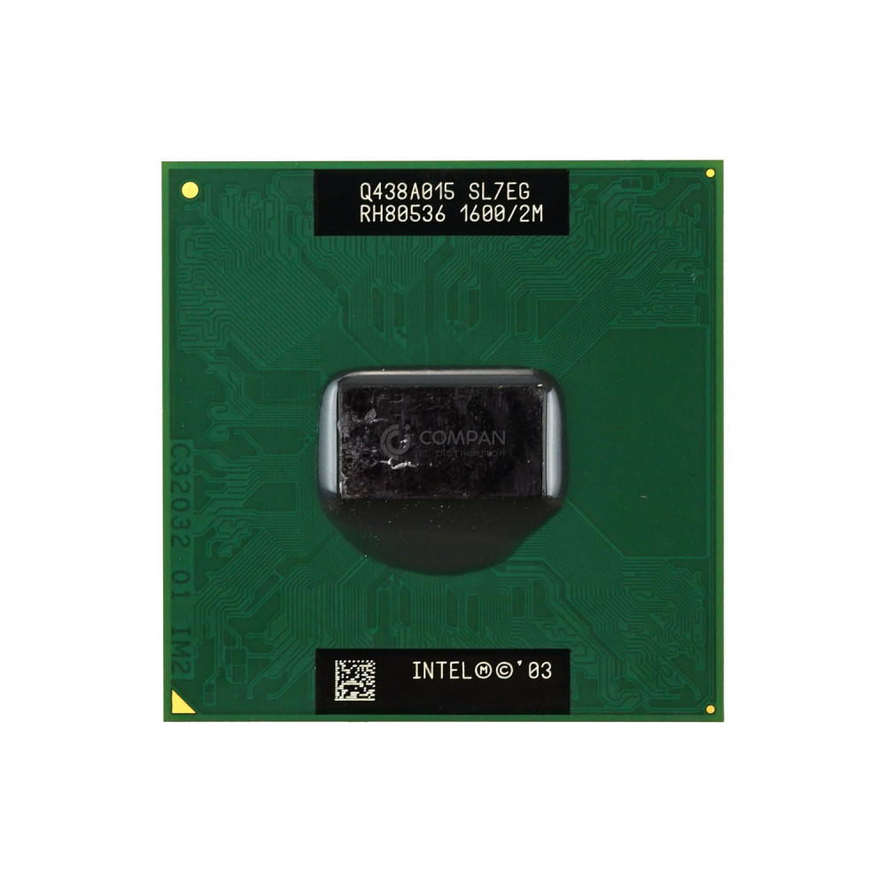 SL7EG INTEL PENTIUM M 725 1.60GHZ 1-CORE 2MB L2 CACHE 7.5W PGA478